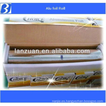 rollo de papel de aluminio para catering